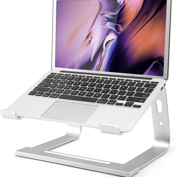 Laptop Stand, Computer Stand for Laptop, Aluminium Laptop Riser, Ergonomic Laptop Holder Compatible with MacBook Air Pro, Dell XPS, More 10-17 Inch Laptops Work from Home, Amazon Platform Banned
